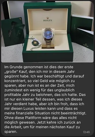 Testimonial Snapshot